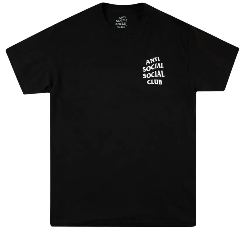 Anti Social Social Club Kkoch Black Tee