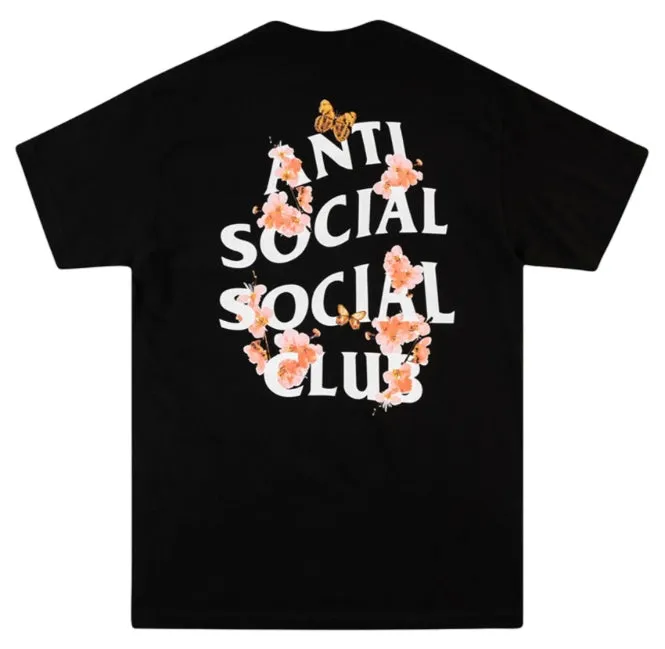 Anti Social Social Club Kkoch Black Tee