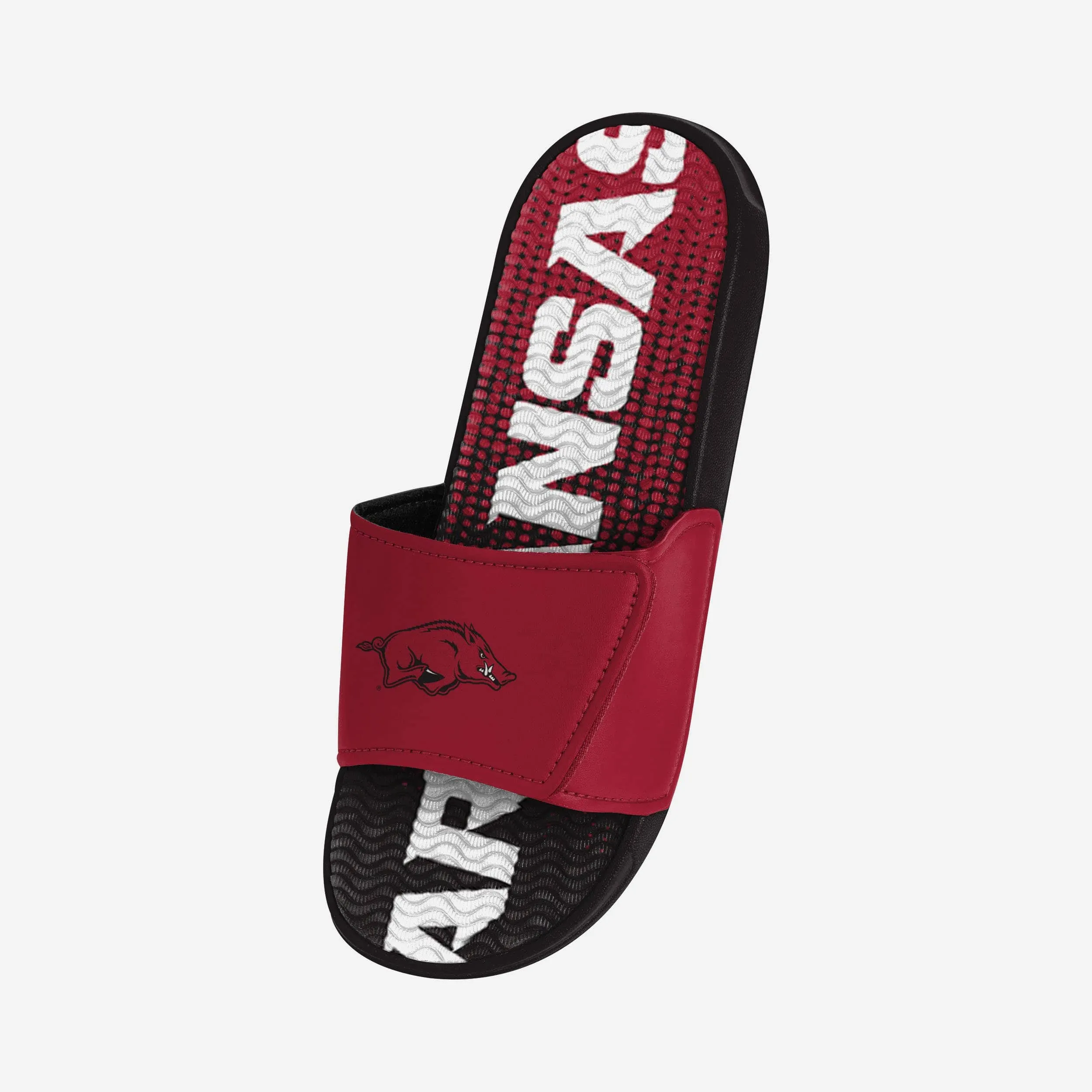 Arkansas Razorbacks Gradient Wordmark Gel Slide