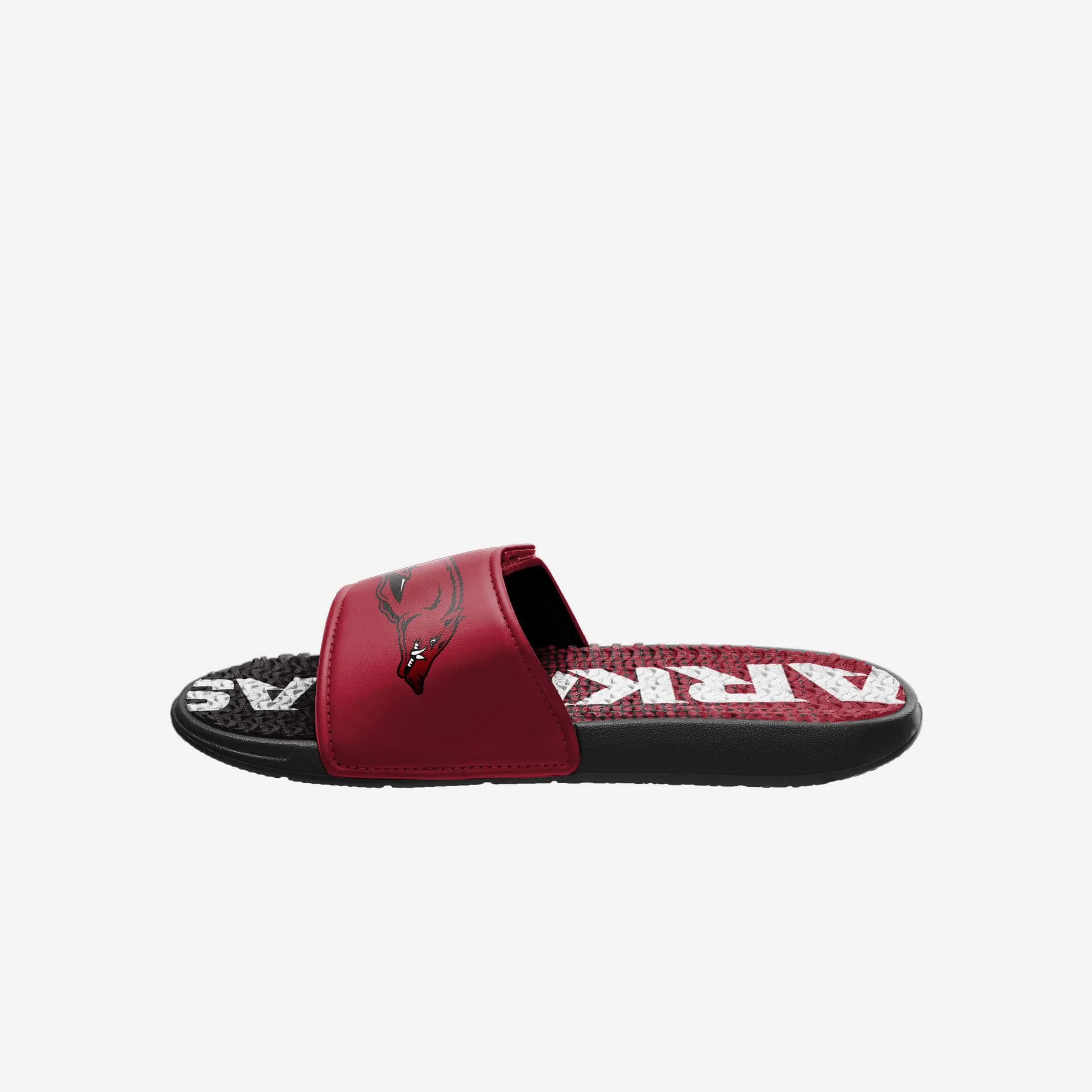 Arkansas Razorbacks Gradient Wordmark Gel Slide