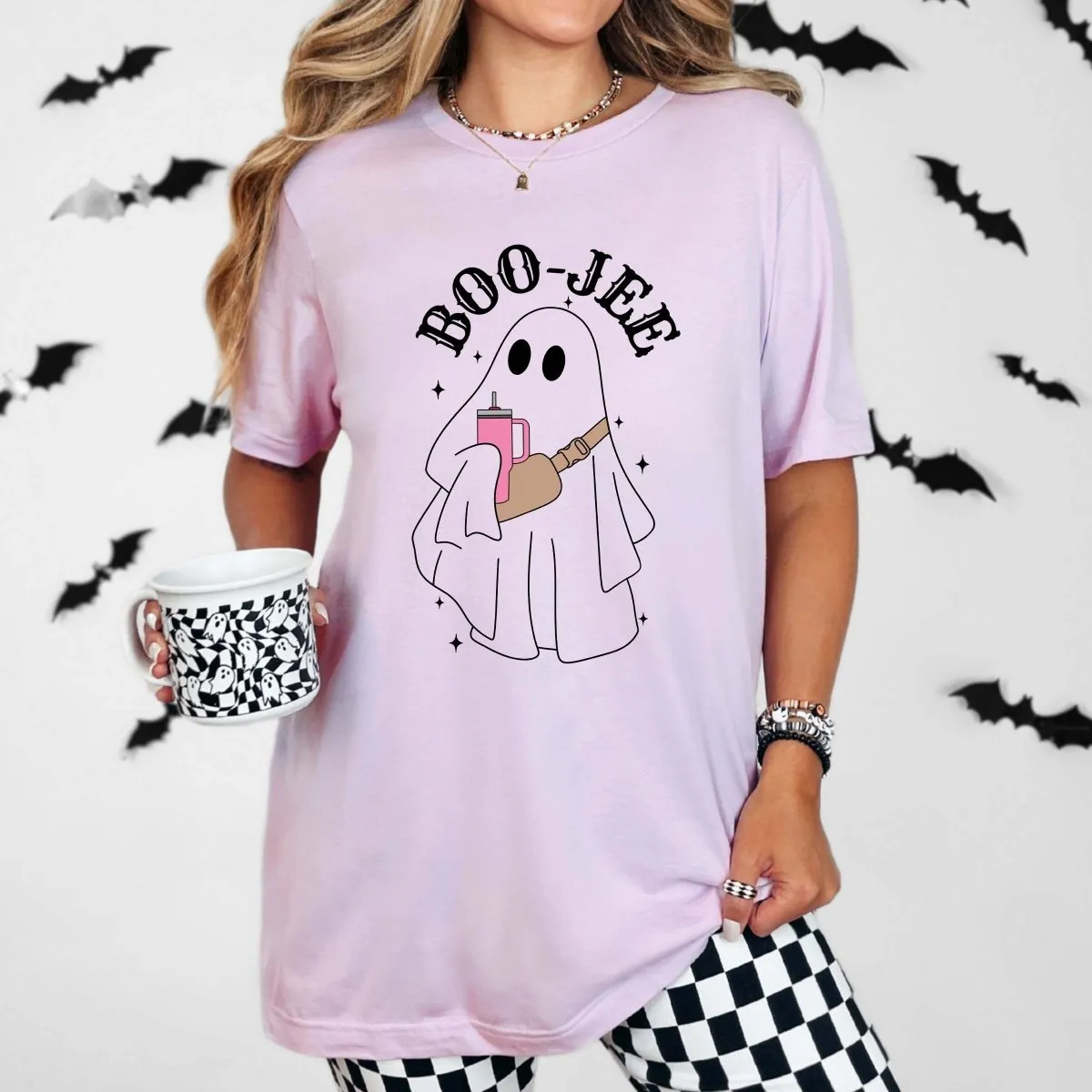 Boo-Jee Ghost Wholesale Bella Graphic Tee