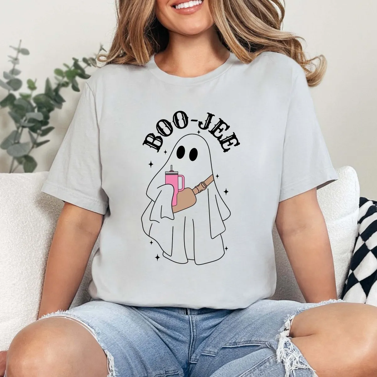 Boo-Jee Ghost Wholesale Bella Graphic Tee
