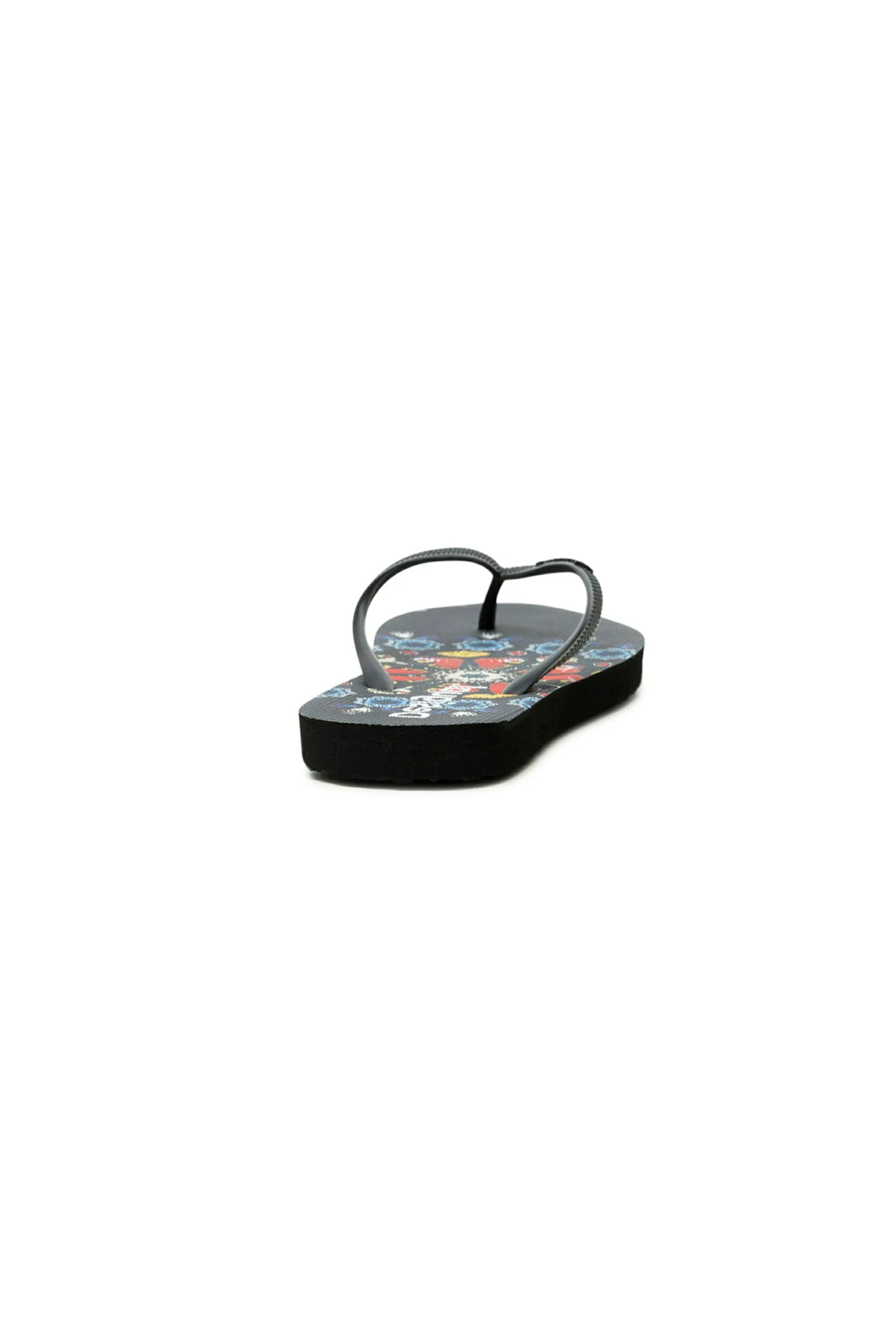 Butterfly Flip Flops Black White Red SS21 Desigual Style 21SSHP06