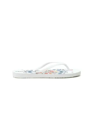 Butterfly Flip Flops Black White Red SS21 Desigual Style 21SSHP06