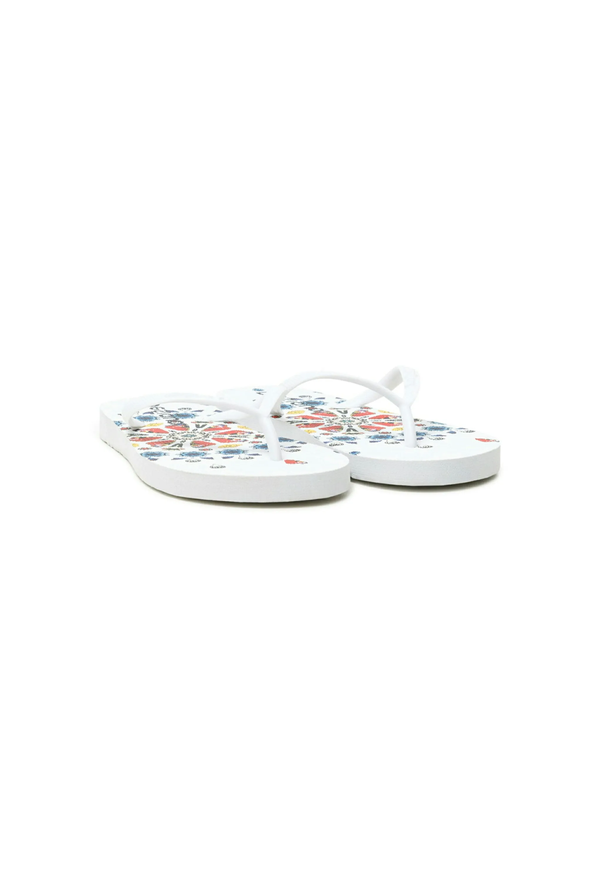 Butterfly Flip Flops Black White Red SS21 Desigual Style 21SSHP06