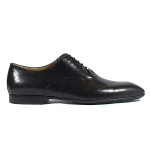 Cesare Paciotti Luxury Italian Italian Men's Designer Shoes Magic Baby Eco Black Leather Oxfords (CPM2631)