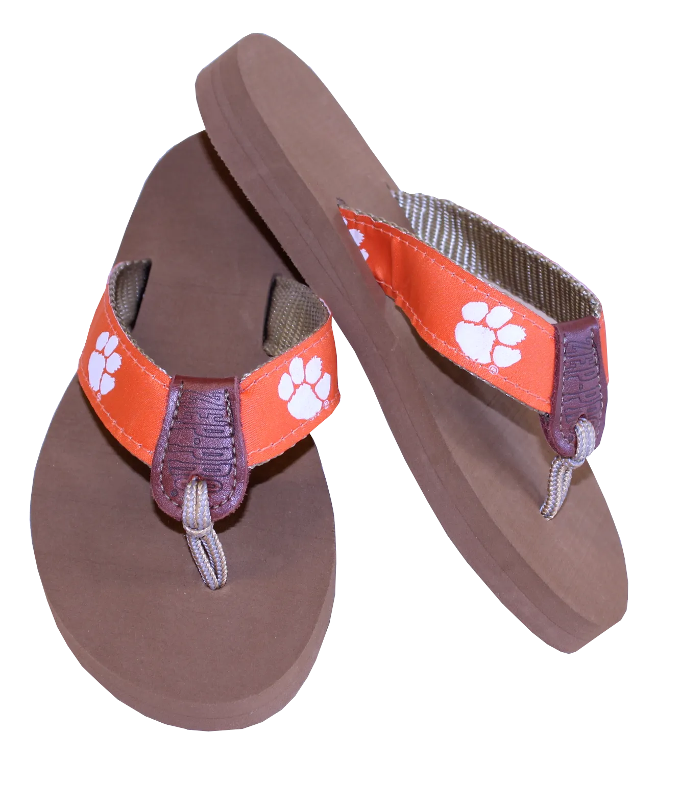 Clemson Tiger Paw Flip-Flop