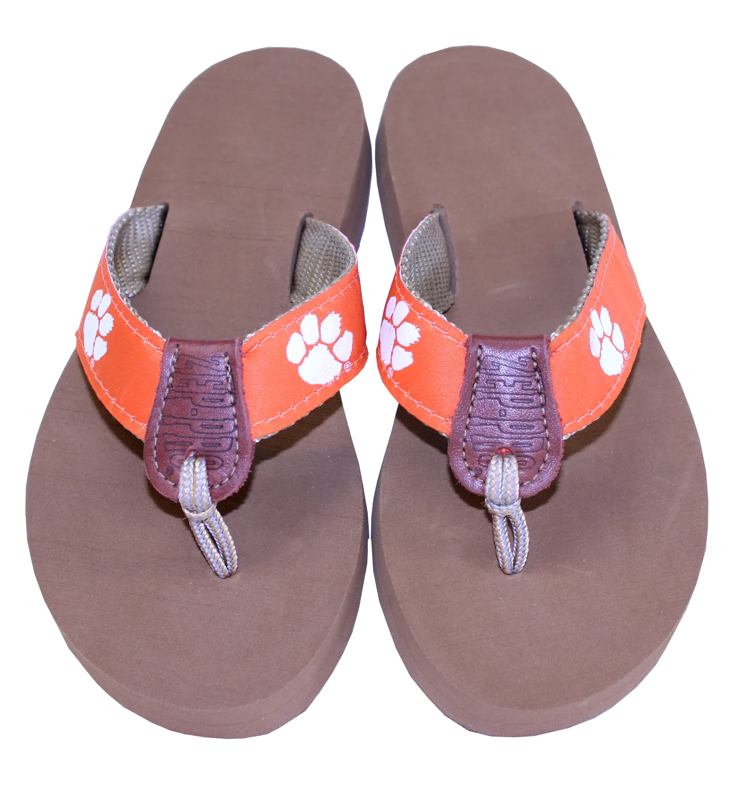Clemson Tiger Paw Flip-Flop