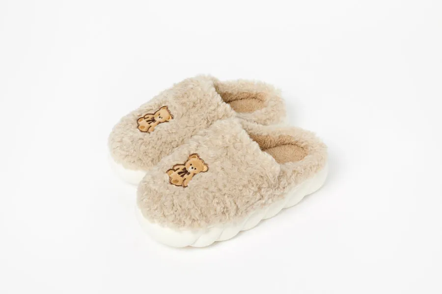 Cloud Slippers: Bear Patch