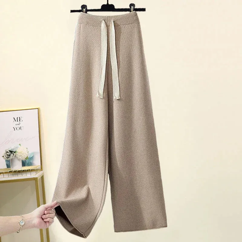 Cozy Knitted Suit Autumn Winter Warmth