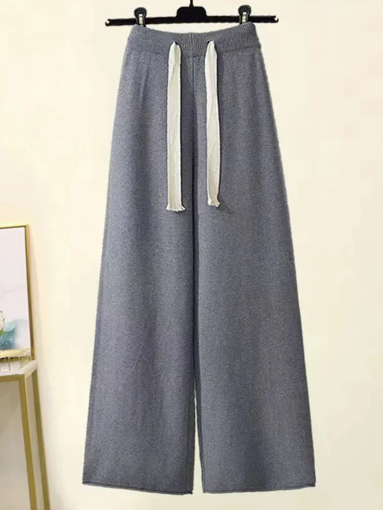 Cozy Knitted Suit Autumn Winter Warmth