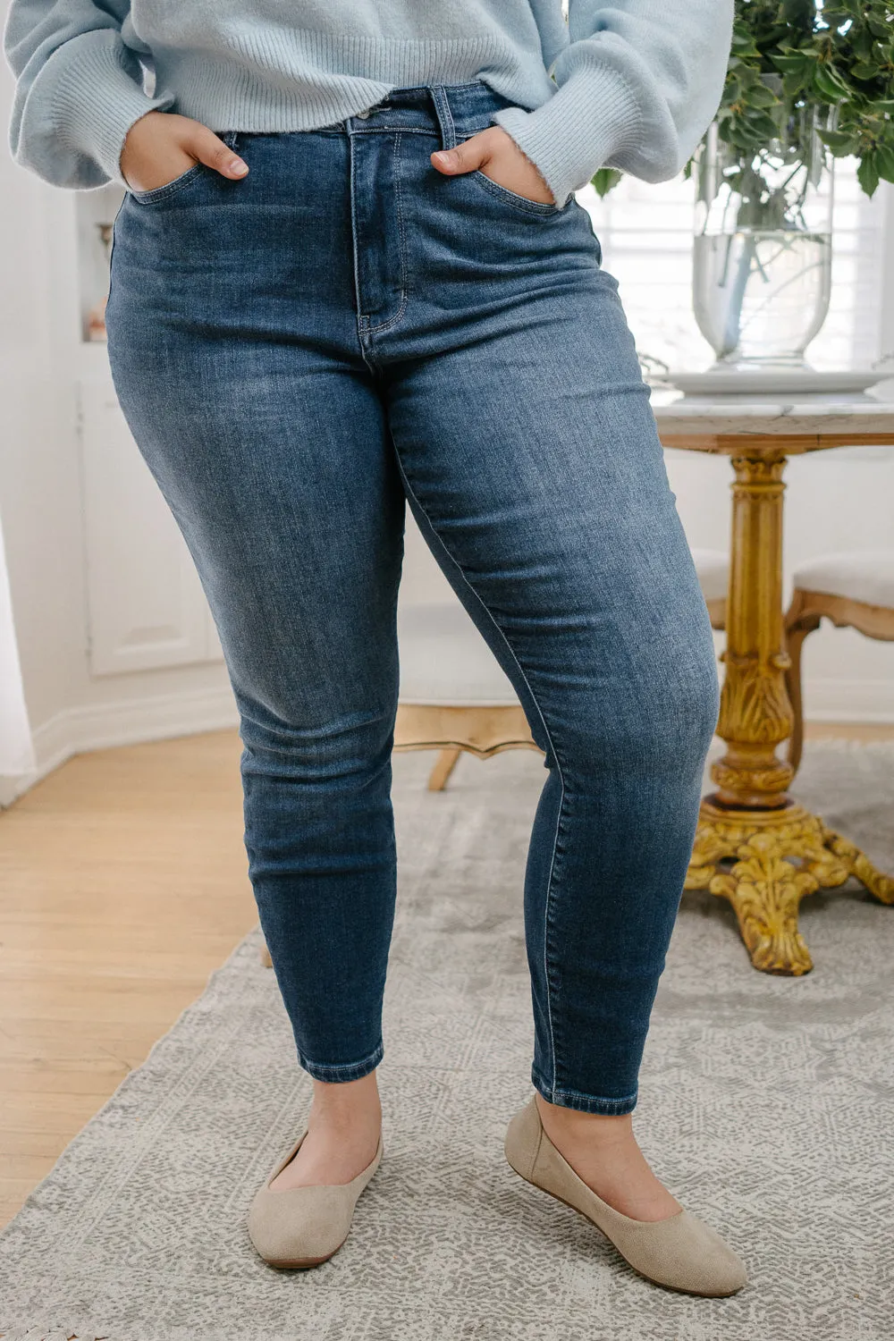 Lillian Thermal Skinny Jeans - PLUS