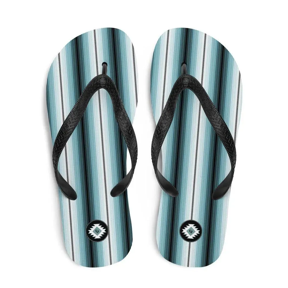 Mexican Serape Flip Flops