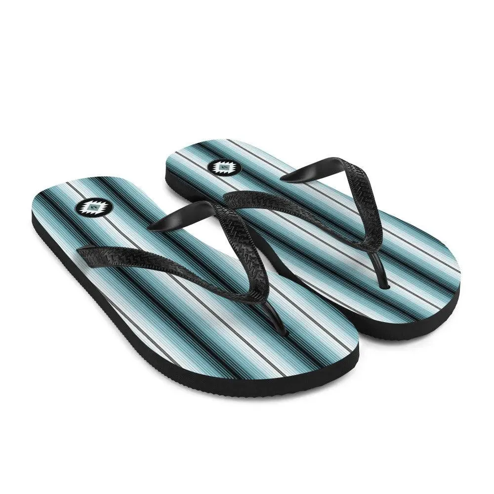 Mexican Serape Flip Flops