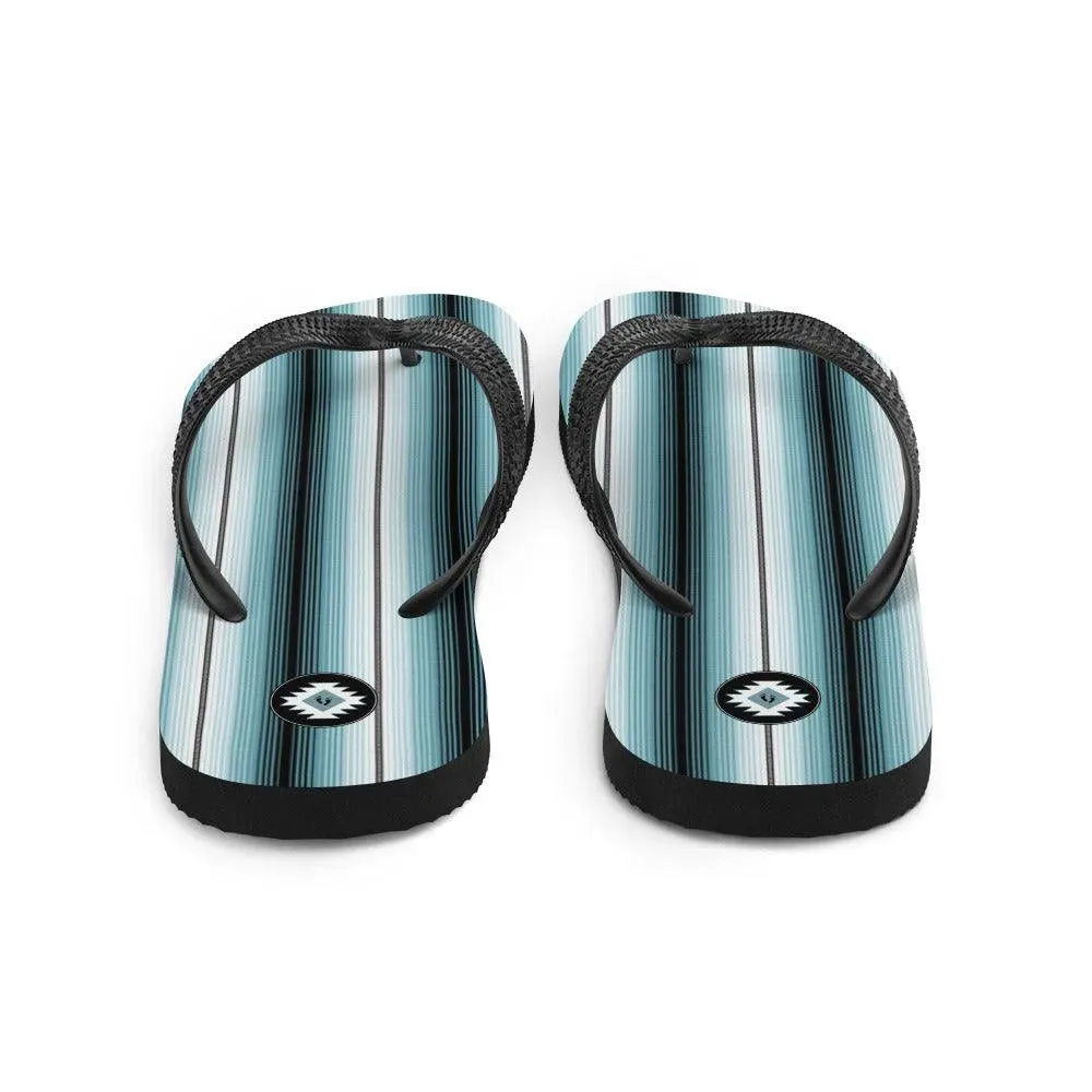 Mexican Serape Flip Flops
