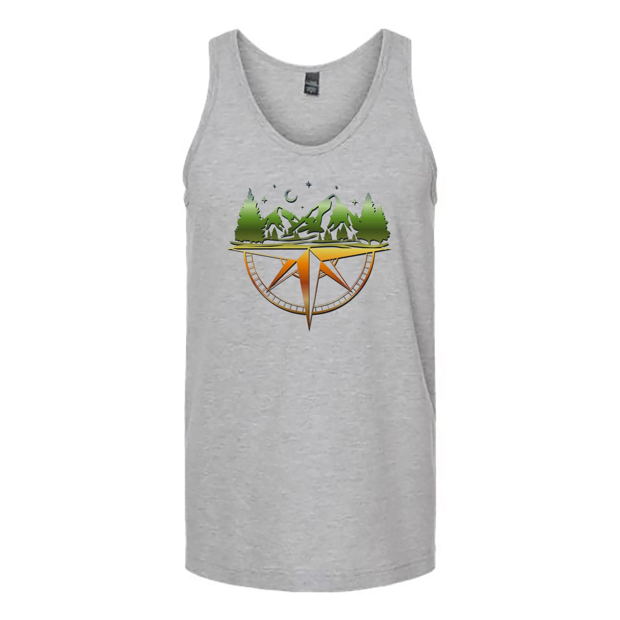 Mountain Range Compass Unisex Tank Top
