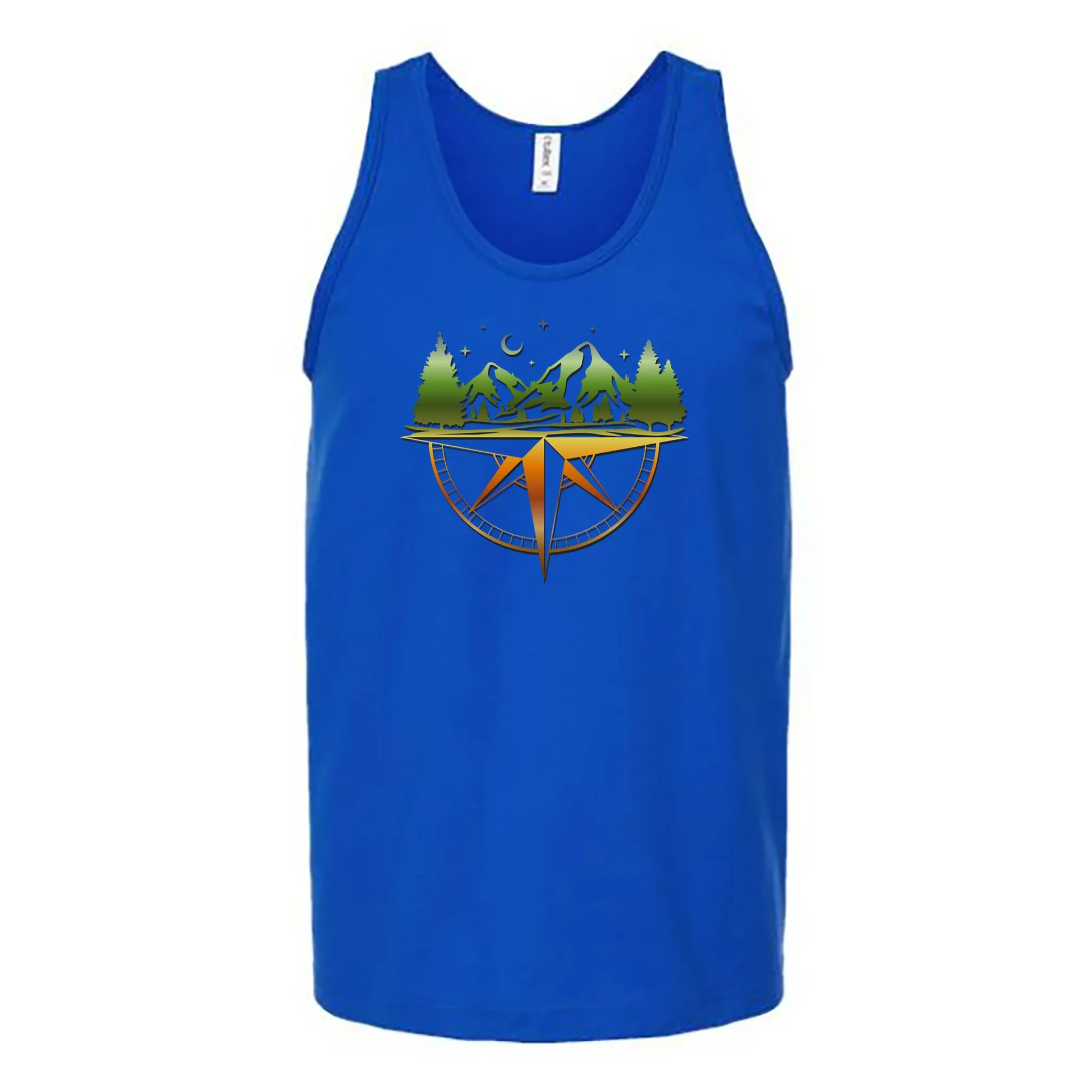 Mountain Range Compass Unisex Tank Top