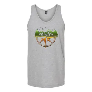 Mountain Range Compass Unisex Tank Top