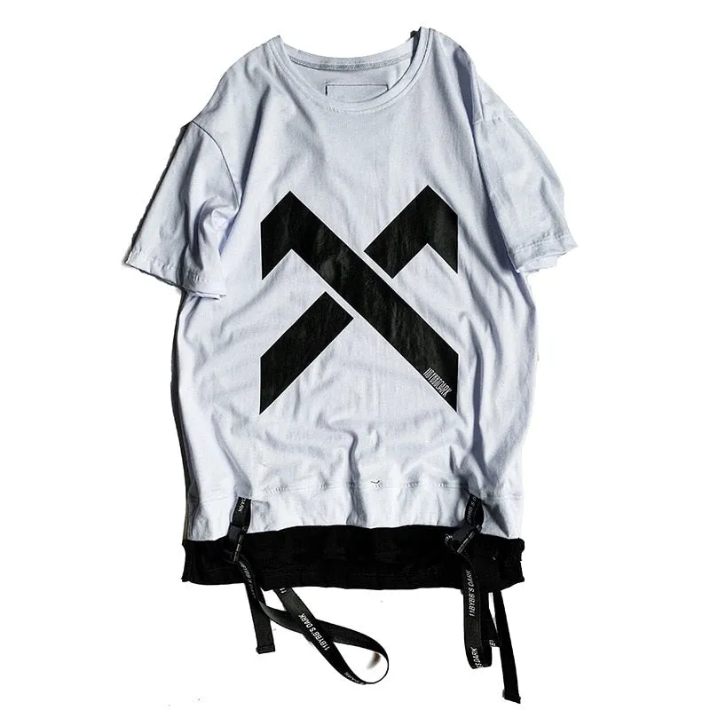 NeoTokyo  Techwear Tee - Harajuku Style, Anime T-Shirt, Casual Sport, Hip Hop, Punk
