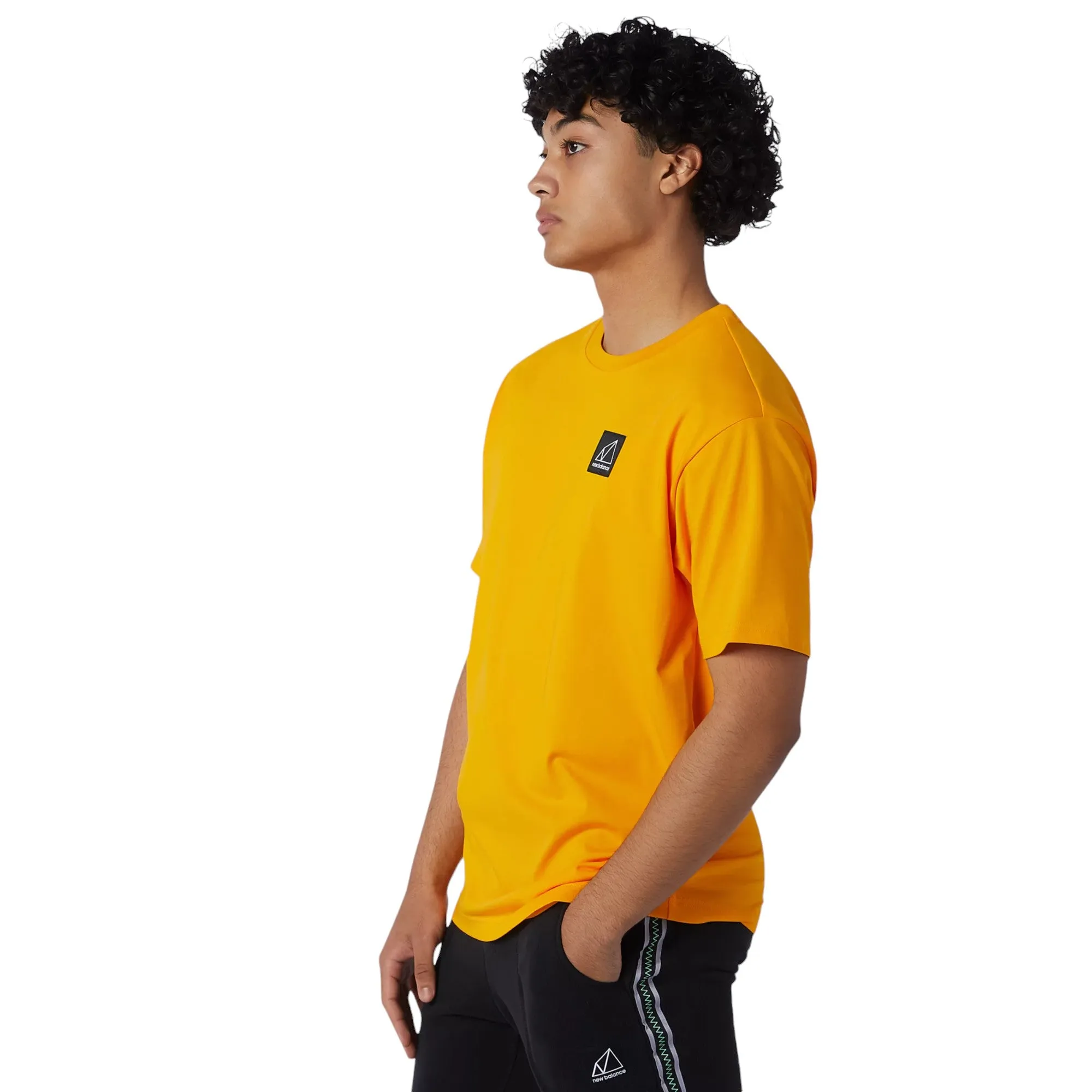 New Balance NB All Terrain Short Sleeve Tee - Yellow