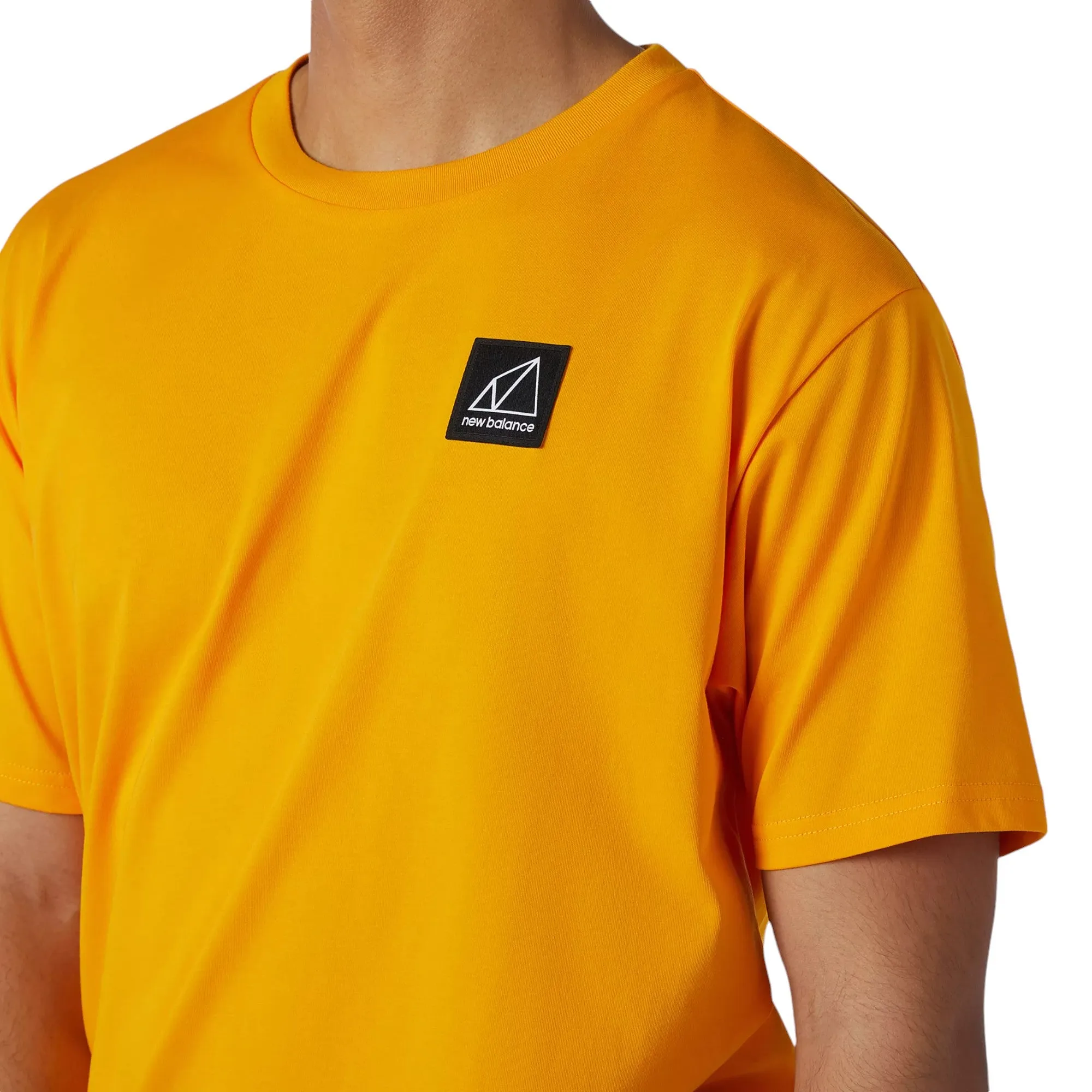 New Balance NB All Terrain Short Sleeve Tee - Yellow