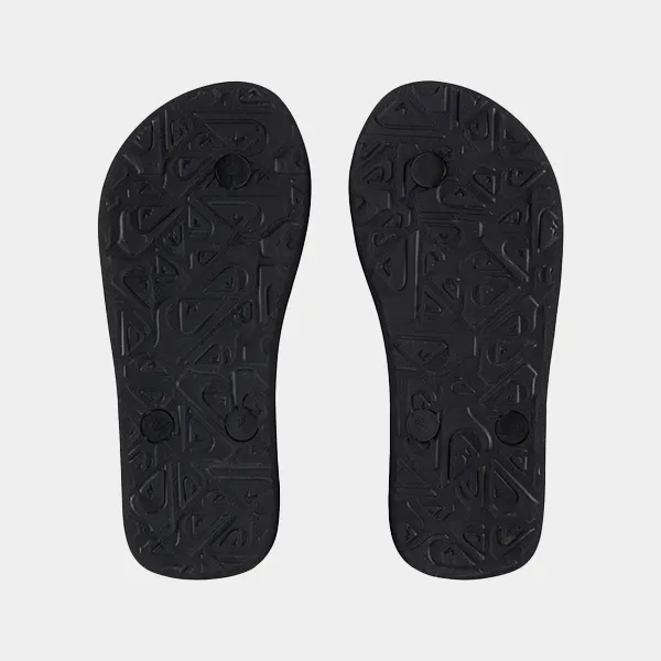 Quiksilver Molokai Core Youth Flip Flops - Black 1