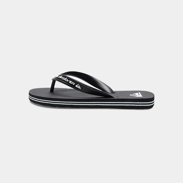 Quiksilver Molokai Core Youth Flip Flops - Black 1