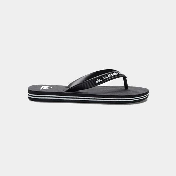 Quiksilver Molokai Core Youth Flip Flops - Black 1