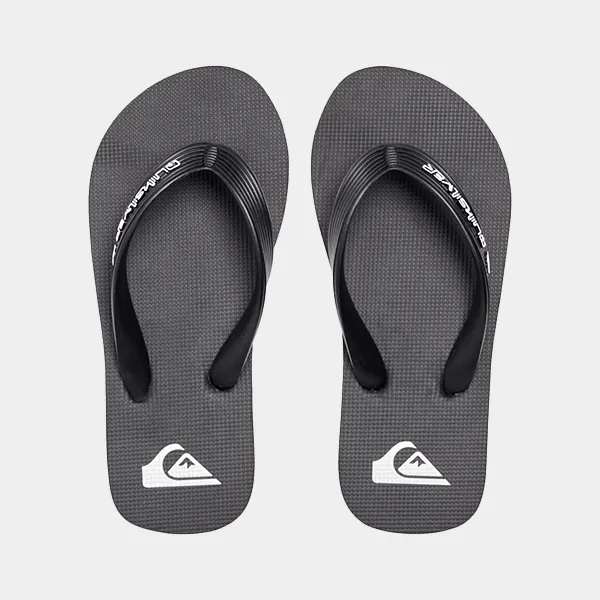 Quiksilver Molokai Core Youth Flip Flops - Black 1