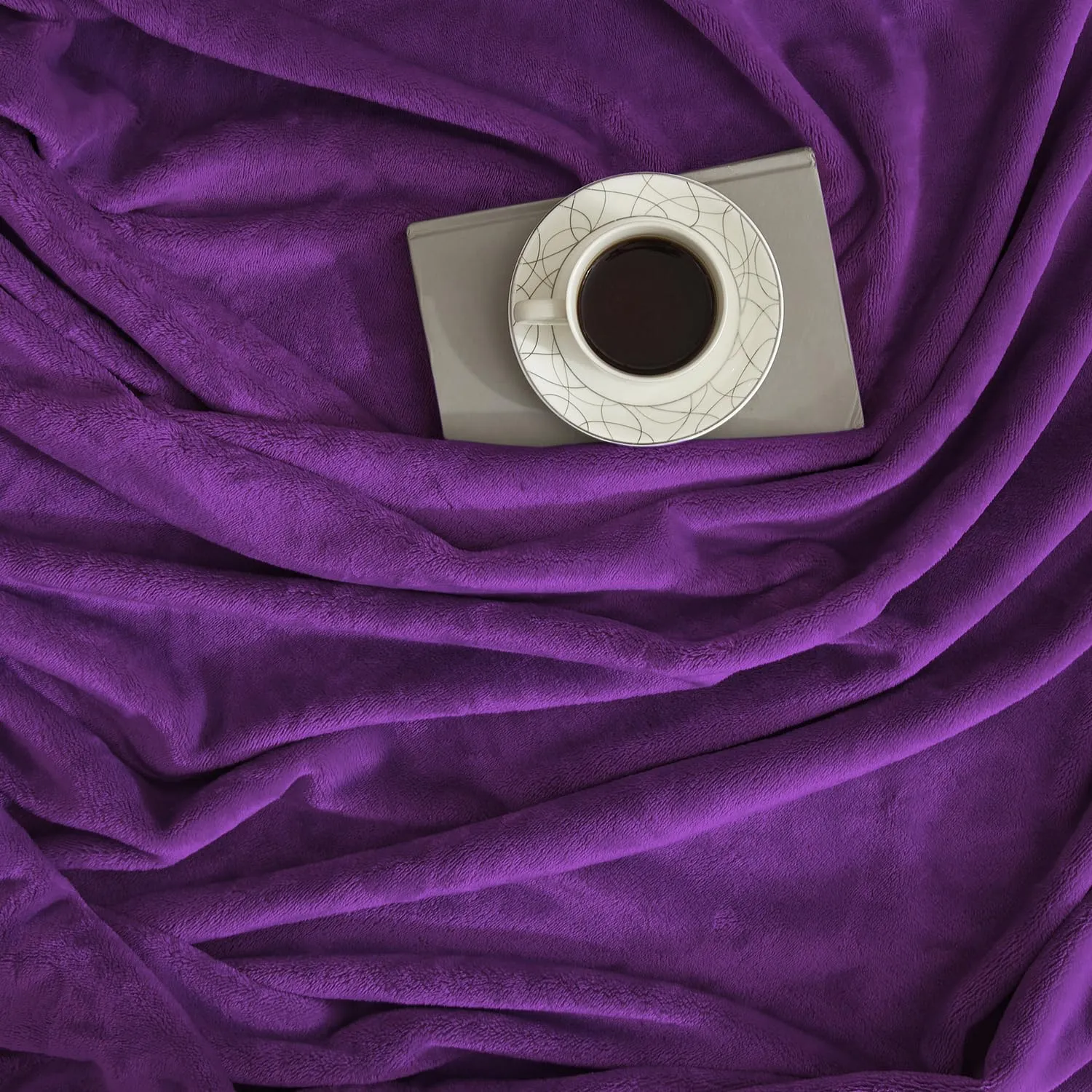 Silk Touch Fleece Blanket - 350 GSM Cozy | Anti-Static Microfiber | Couch & Bed Throw