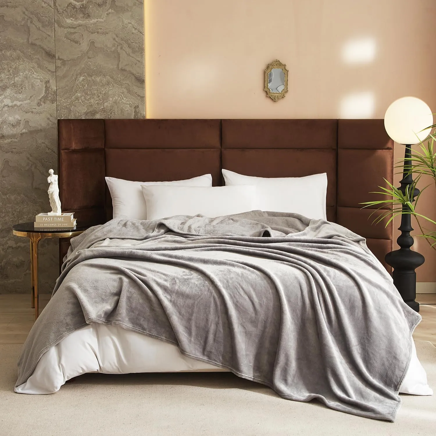 Silk Touch Fleece Blanket - 350 GSM Cozy | Anti-Static Microfiber | Couch & Bed Throw