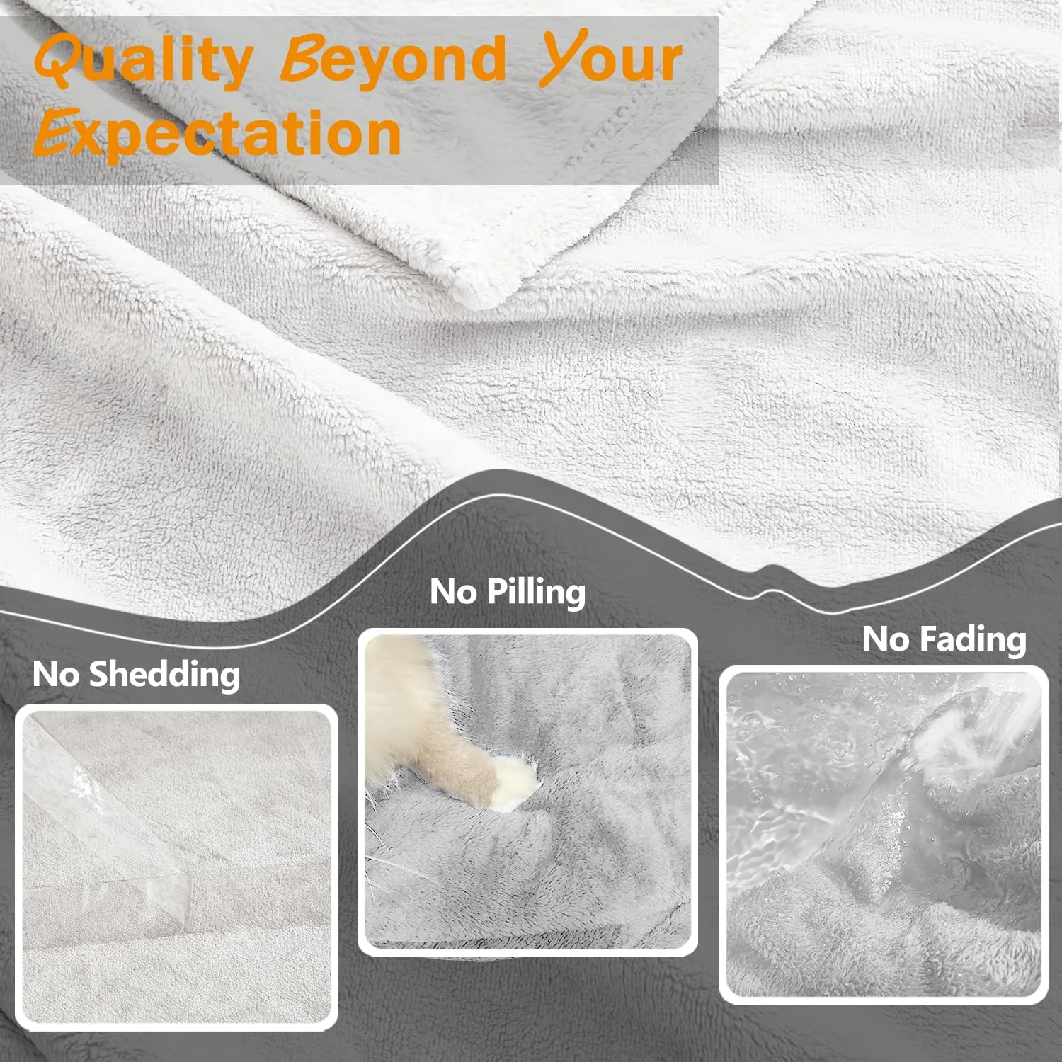 Silk Touch Fleece Blanket - 350 GSM Cozy | Anti-Static Microfiber | Couch & Bed Throw