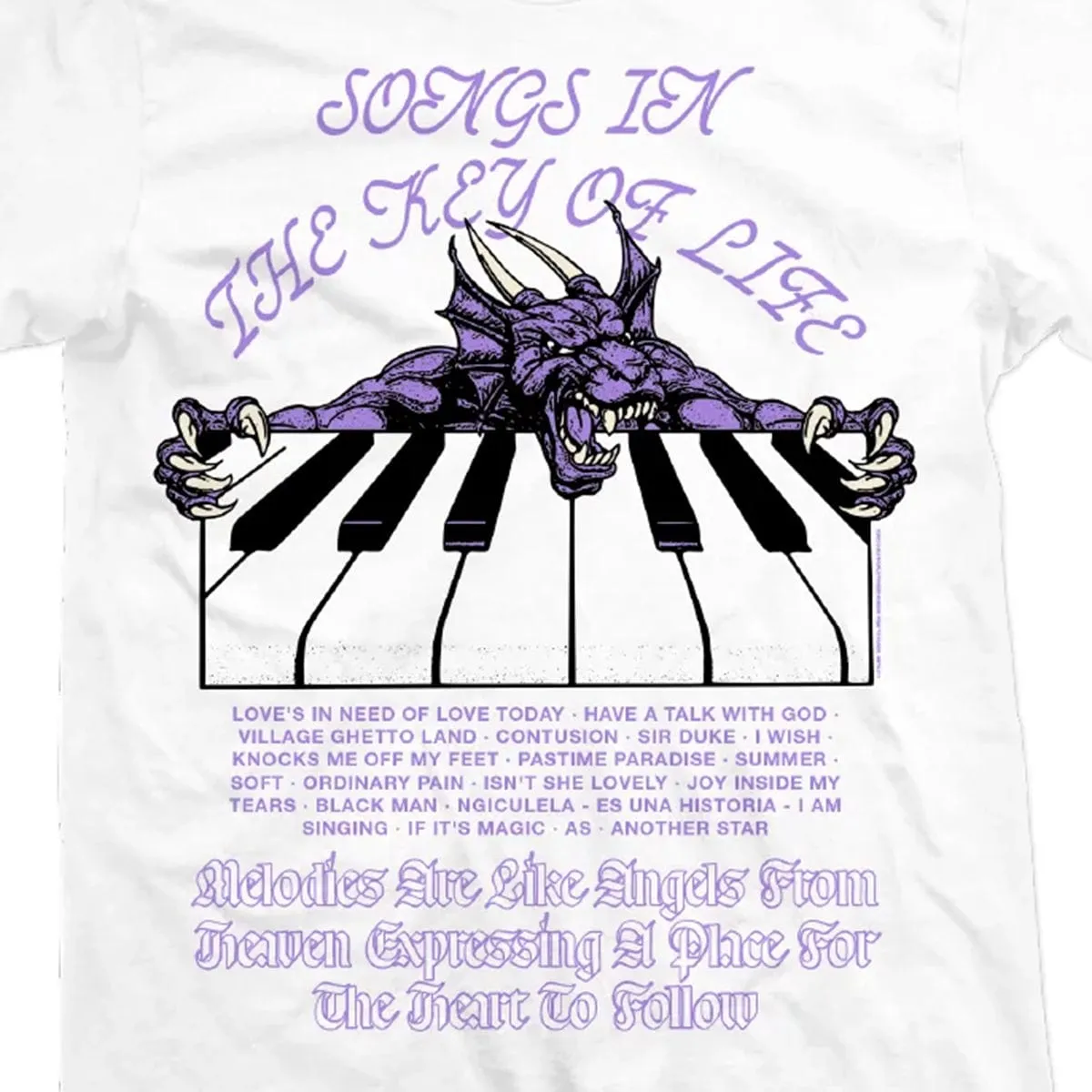 SONGS IN THE KEY OF LIFE TEE