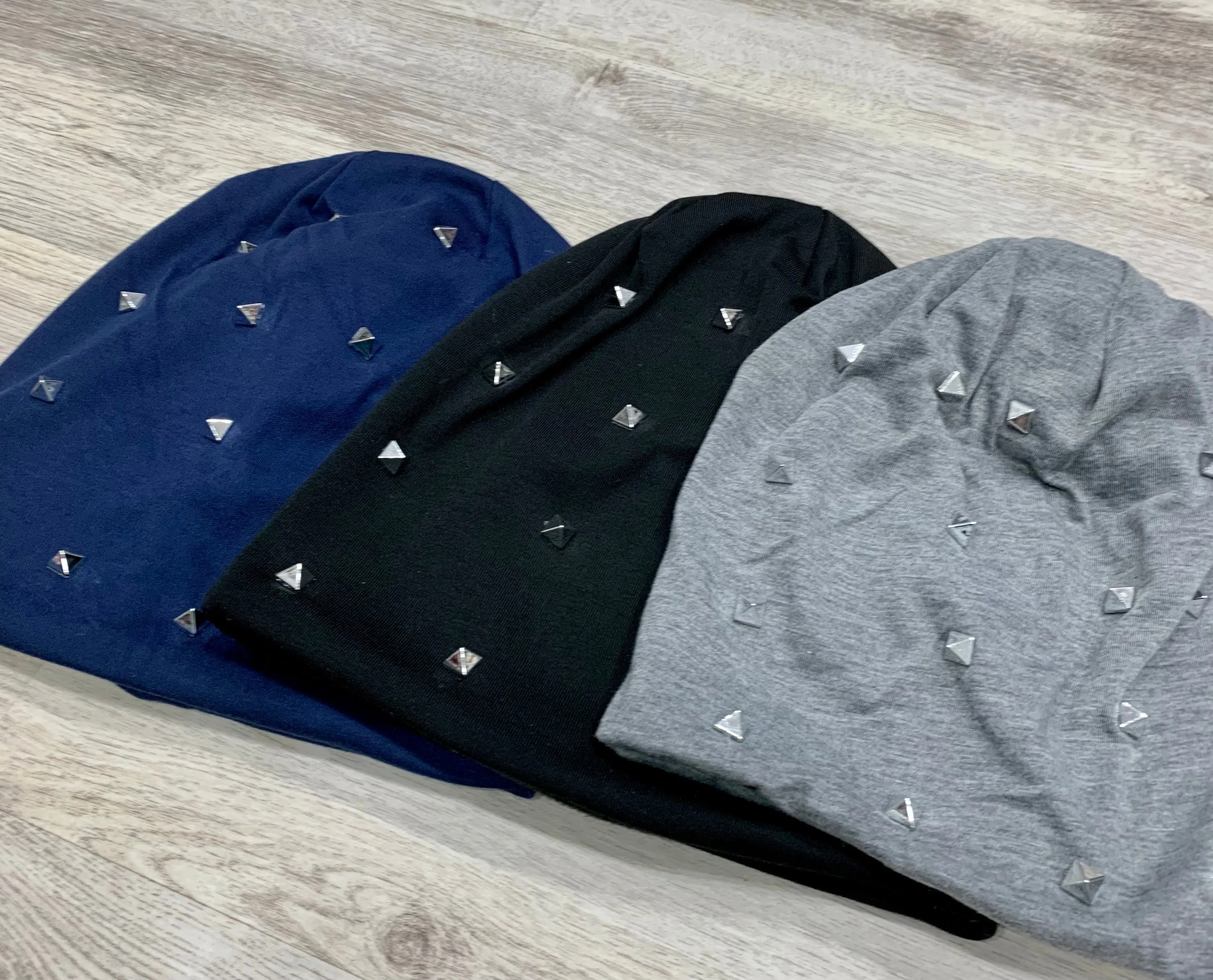 Spike Studded Warm Beanies