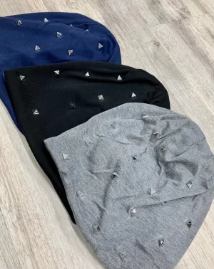 Spike Studded Warm Beanies