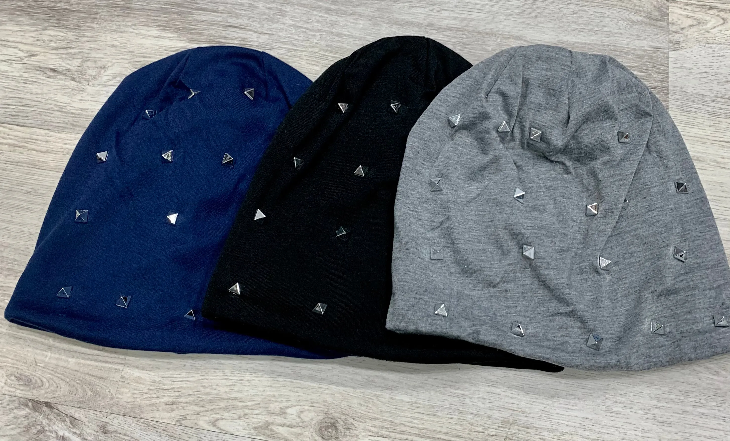 Spike Studded Warm Beanies