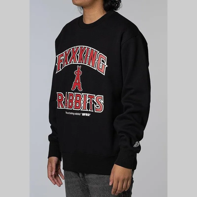 Standing Rabbit Crew - Black