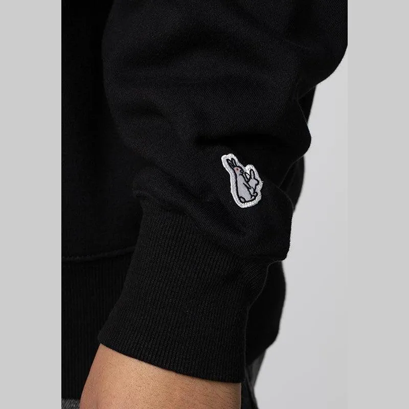 Standing Rabbit Crew - Black