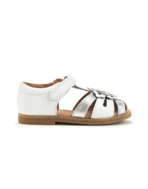 Startrite Flora White/Silver