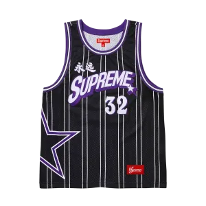 Supreme Star Basketball Jersey 'Black'