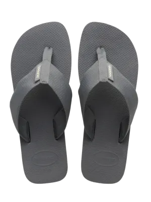 Urban Basic Flip Flops Steel Grey