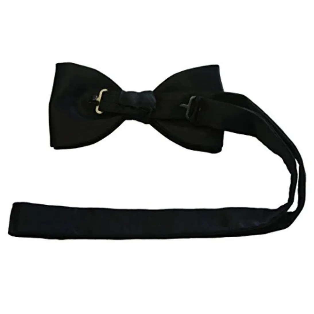 Van Buck Plain Satin Bow Tie Made in England