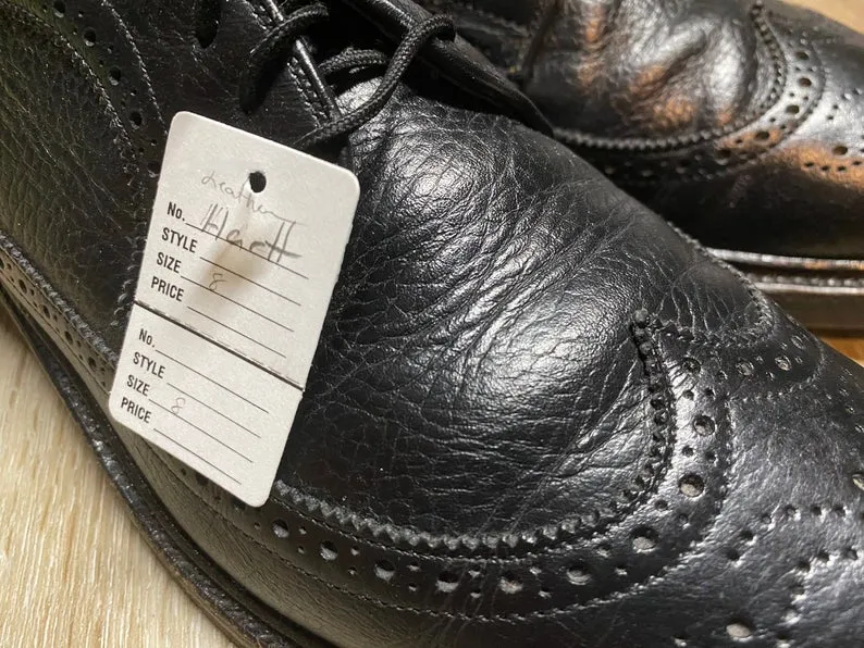 Wingtip Brogue Hartt Derby Shoes 8M 41 (Canada)