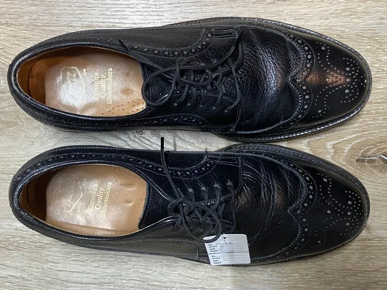 Wingtip Brogue Hartt Derby Shoes 8M 41 (Canada)