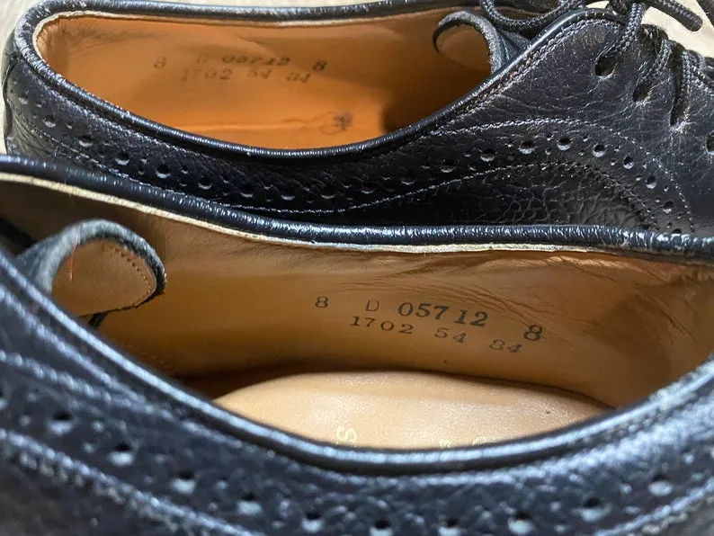 Wingtip Brogue Hartt Derby Shoes 8M 41 (Canada)