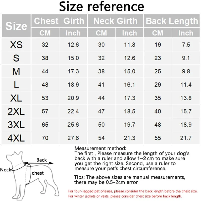 Winter Plush Dog Jumpsuit - Cozy Pet Pajamas for Small to Medium Dogs and Cats